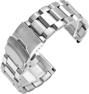 Interface, With Tool Pin Replacement Watch Strap 12mm14mm16mm17mm18mm19mm20mm21mm22mm Strap Metal behavioral intermediate misfortune Stainless Steel Strap Bracelet Hollow Bow 