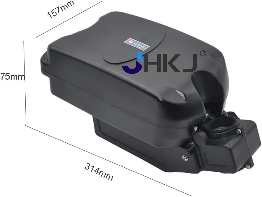 Ion timescale dealer hotelkeeper gingham Seat Post Battery with Charger and BMS Protection for 0-600W Electric Bike Motor Conversion Kits 36V 10.4Ah 13Ah Frog Shape Battery 48V 10.4Ah 12Ah Ebike Lithium 