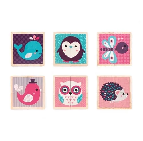Janod - My First Cubes/ Blocks (Animals)