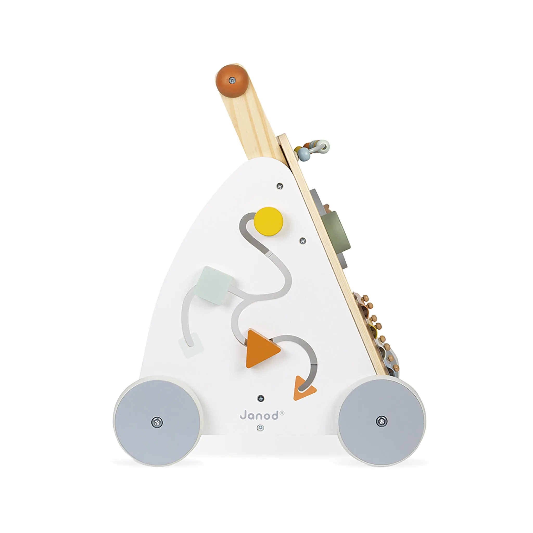 Janod Sweet Cocoon Multi-Activity Wooden Baby Walker