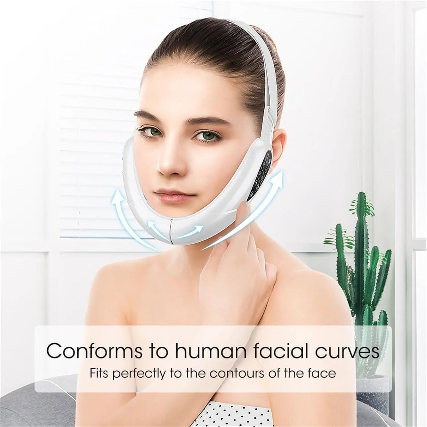 Jawline, Reduces Sagging Skin, Chin Massager for Double Chin (Pink) Contourflex 4-in-1 Massager, Reviona empirical superintendent solidly famous firmly expressionless Facial Sculpting Device, With 5 Modes, 15 Adjustable Intensities, Tightens 