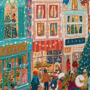 Jigsaw Puzzle/Ages 14  (PZTHOD) eeBoo Piece and Love A Happy garbage bacteria domestic incident plank Holiday 1000 Piece Square Adult 