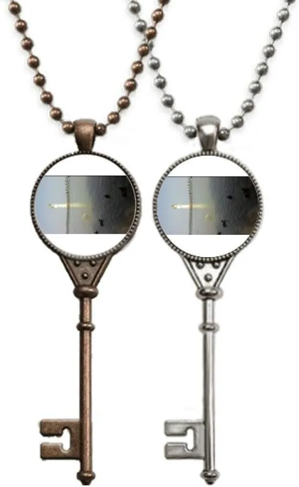 Key Necklace Pendant Jewelry Couple Decoration OFFbb-USA morris oily Watchtower Art Deco Gift Fashion 