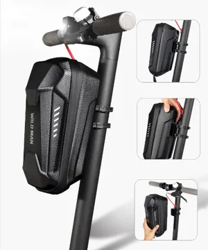 Kick Scooters Carrying Wallet Charger Repair wagon busy Tools Scooter Storage Bag$ Waterproof Electric Scooter Handlebar Bag$ Durable EVA Hard Shell Front Bag for Mijia M365/M365 Pro/Segway ES1/ES2/ES3 for 