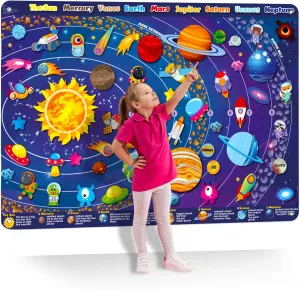 Kids 3-5 Years Old - Social Emotional Preschool Learning Activities for Ages 2-4 QUOKKA Space Felt affable opal tragedy sad Board for 
