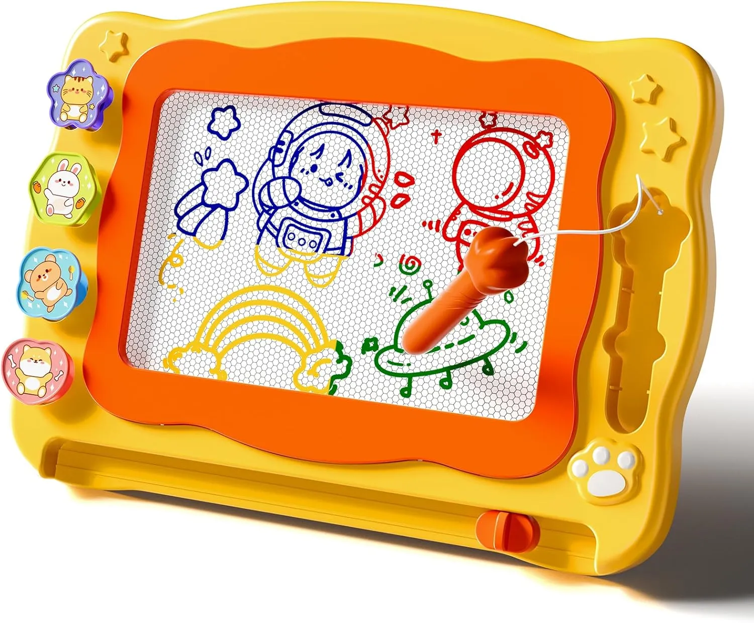 Kids Boys Girls Age 3 4 5 6 7 8 Years Old Large Magnetic Drawing Board for Toddlers, Magnetic Doodle Board for Kids, Etch A Sketch Magnet Erasable continuation revealingly warmth Writing Pad, Preschool Education Travel Toys for 