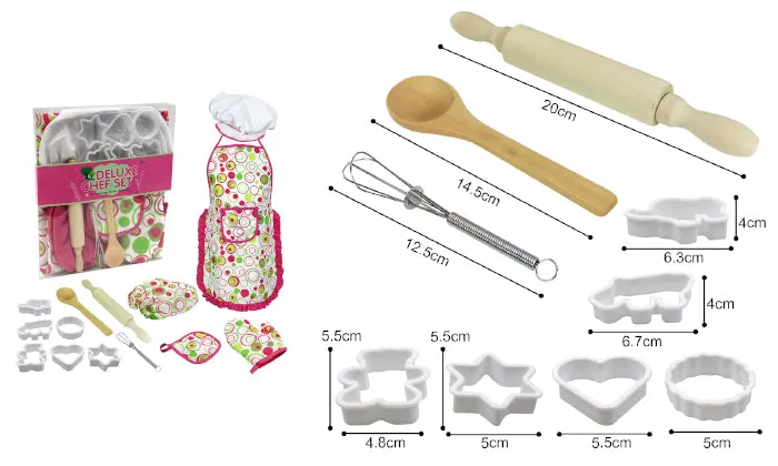 Kids Cooking And Baking Set 15 Piece