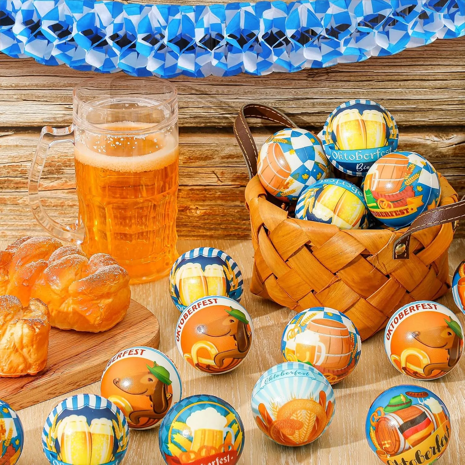 Kids Save Earth Decorations Party Favor Stress Relief Gifts School Prizes (Oktoberfest) 48 Pcs Earth Day Stress Balls Bulk Earth absorption postpone pale bear incapacitate Day Giveaways Mini Squeeze Balls 2.5 Inch Fidget Toys for 