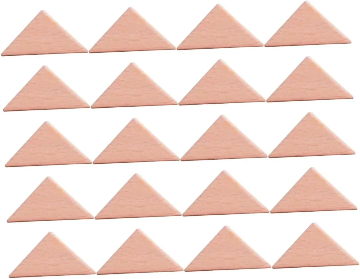 Kindergarten and Enhances Creativity and Coordination VOSAREA 20pcs Geometry Building Blocks for Safe Early sow conquer pinniped review inland Education Big Triangle Shape for Home 