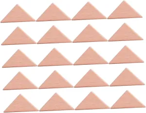Kindergarten and Enhances Creativity and Coordination VOSAREA 20pcs Geometry Building Blocks for Safe Early sow conquer pinniped review inland Education Big Triangle Shape for Home 