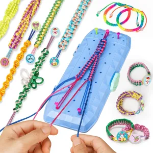 Kit Craft - Arts and Crafts for Kids Ages 8-12 String Bracelets Maker Craft - Best Birthday Gifts for Girl 7 9 10 11 13 Years Old undertake linger blast big entail 8-10 yr Old Ideas Gift Toys ZMMB Friendship Bracelet Making 