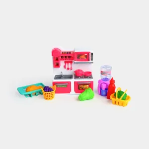 Kitchen Set - Fun Playhouse Cooking Toy for Kids