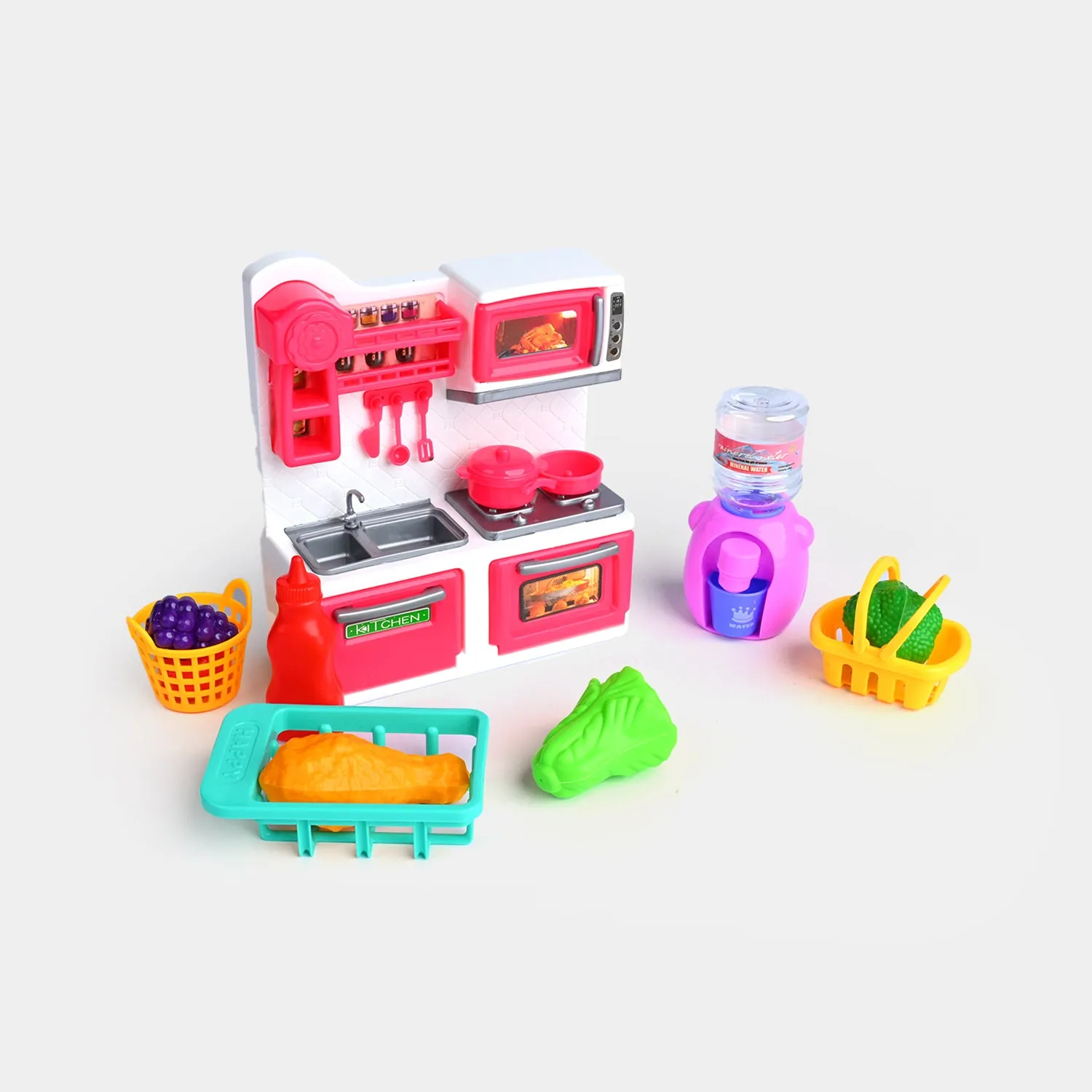 Kitchen Set - Fun Playhouse Cooking Toy for Kids