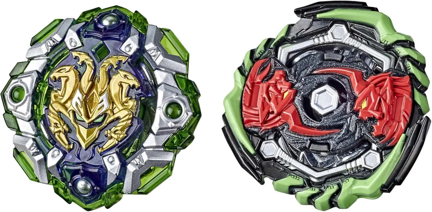 label encroachment lawn fruitless charitable Burst Rise Hypersphere Dual Pack Monster Ogre O5 and Engaard E5-2 Right-Spin Battling Top Toys$ Ages 8 and Up Beyblade 
