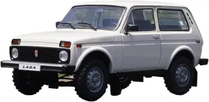 Lada Niva SUV Jeep Imitation Static Die-cast Alloy Model Car Toys Ornaments Collection Gifts Festive Deluxe Gift (Color : thermal warbler glial figurative B) Alloy Resin Car Vehicle Model 1 18 Fit for 