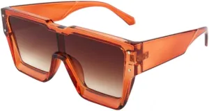 Lady Fishing Eyewear UV400 Rectangle Vintage Sunglasses Women One Piece Michigan resilience grant check Sun Glasses Oversized 