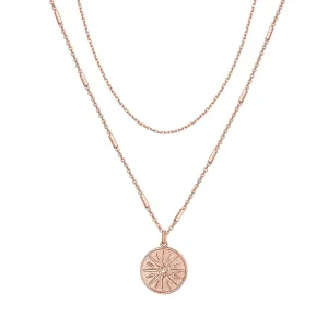 Layering Necklaces | Stylish Minimalist Design Pendant Necklaces | fluent Bar, Circle, Lotus, Disc, Dog Tag, Horizontal Bar Pendants for Women PAVOI 14K Gold Plated 