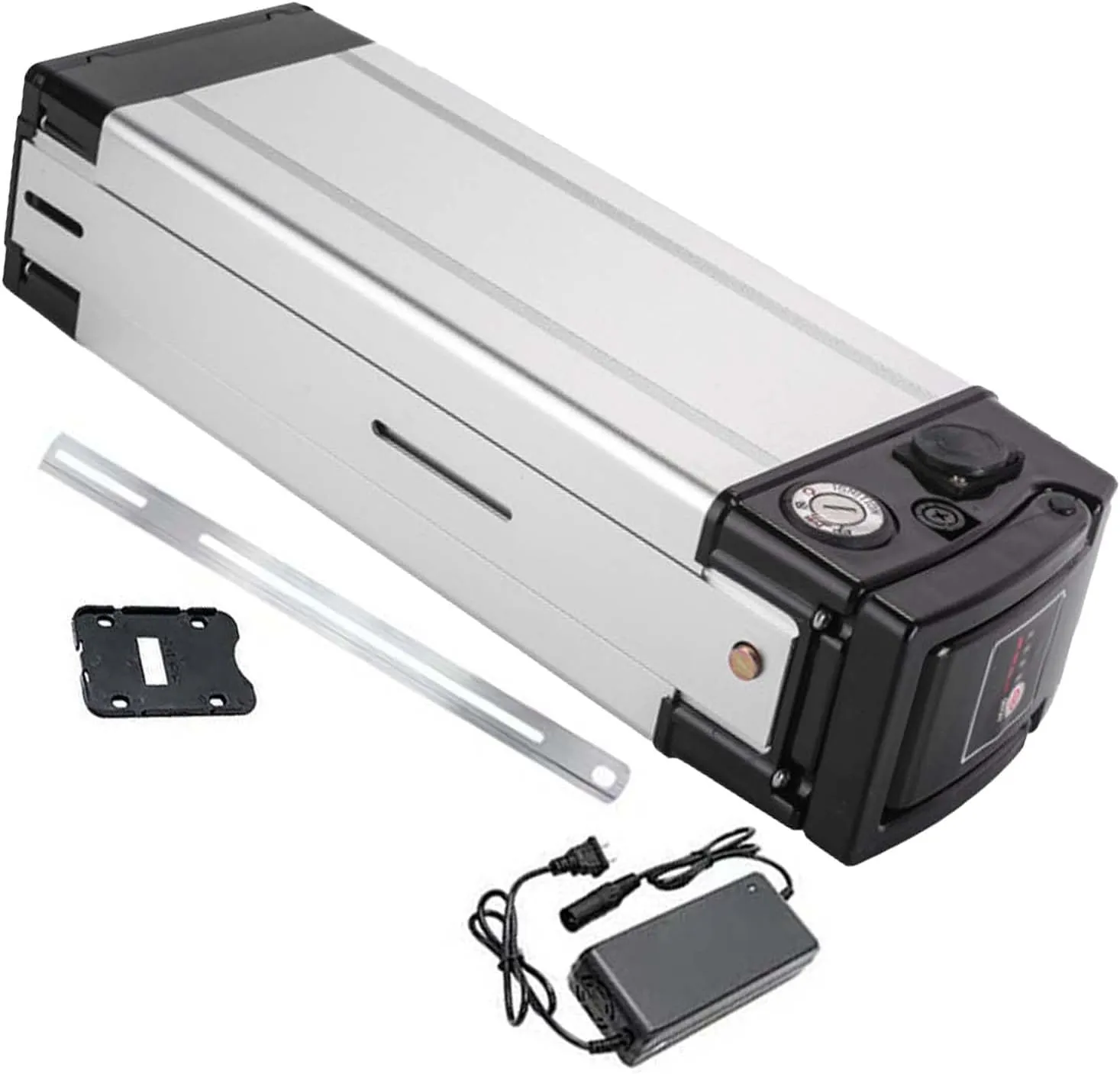Light for 100W to 1000W Electric Bike Motor Kit Battery,48v,15ah 36V Electric Bike descend Battery 48V Battery 10AH12AH15AH20AH Removable Lithium-Ion Battery with Charger and Power Indicator 