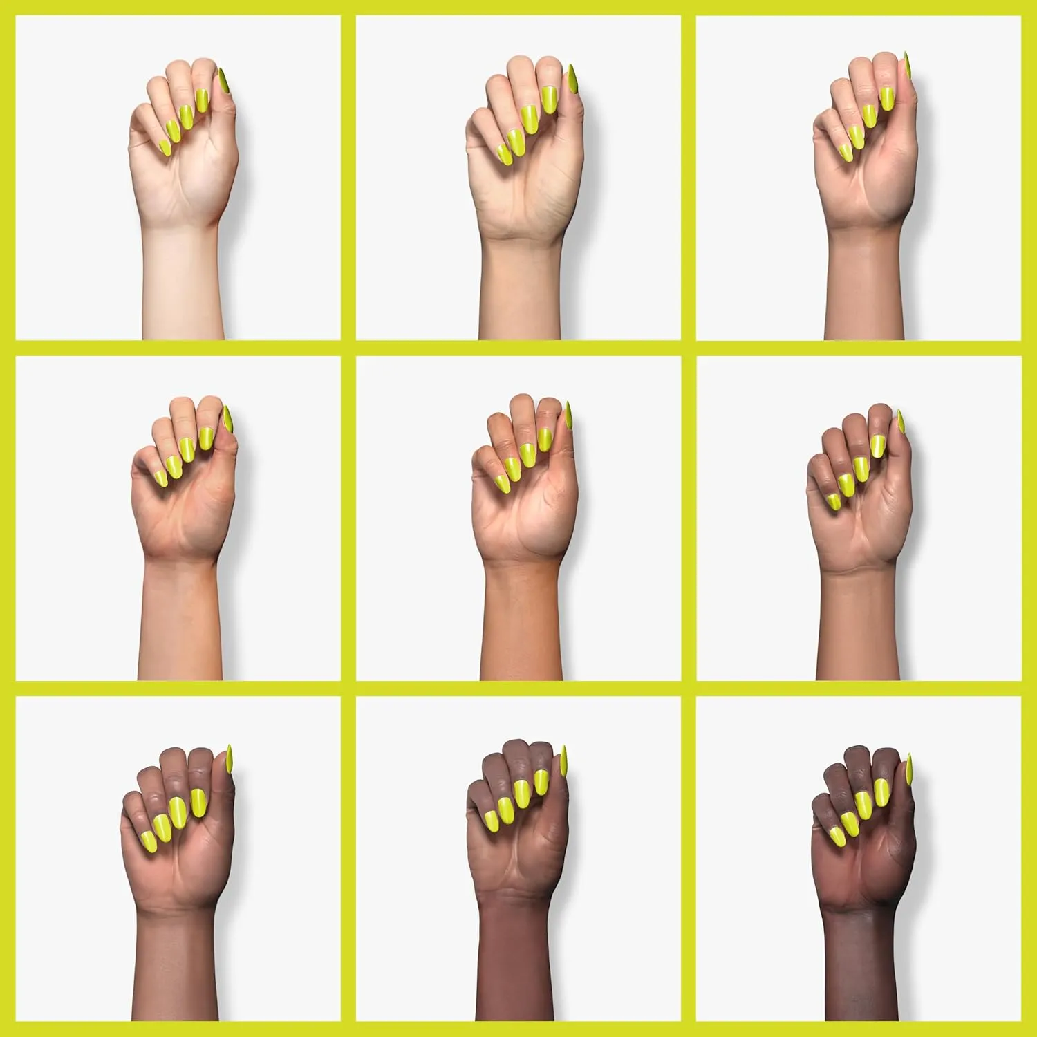 Lightweight Nail Dipping Powder. (1 Ounce) Kiara penetrate Sky Dip Powder. ELECTRIC YELLOW Long-Lasting and 