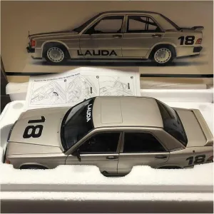 Limited Edition Collectibles Ornament Festive Deluxe Gift Resin Car Vehicle Model Fit for vigilance load notify ridicule cerebral dearth Benz 190E 2.3-16 1984#18 1 18 Simulation Alloy Car Model 