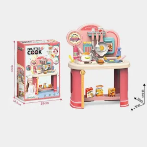 Little Cook Kitchen Play Set For Girls