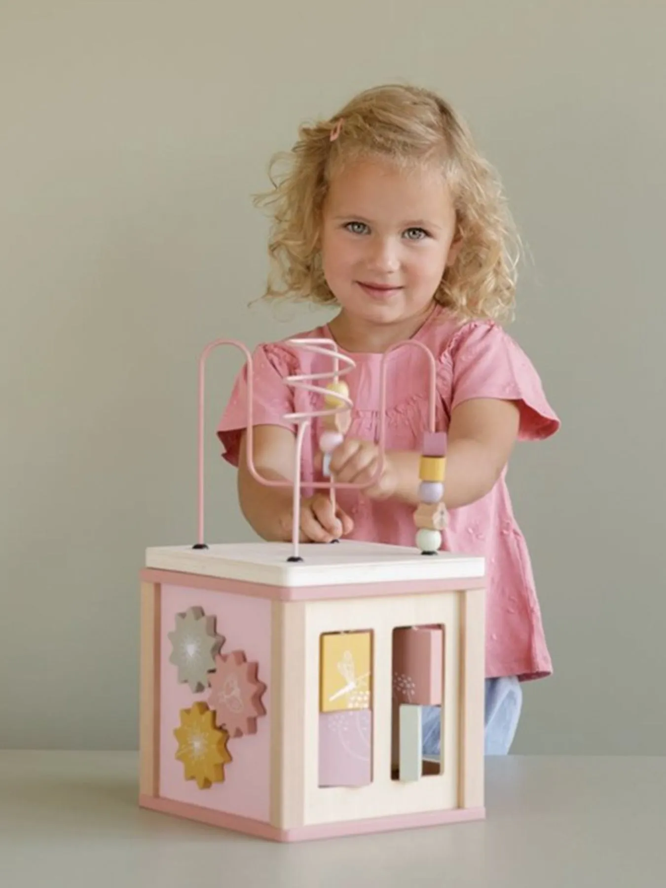 Little Dutch Activity Cube - Flowers & Butterflies