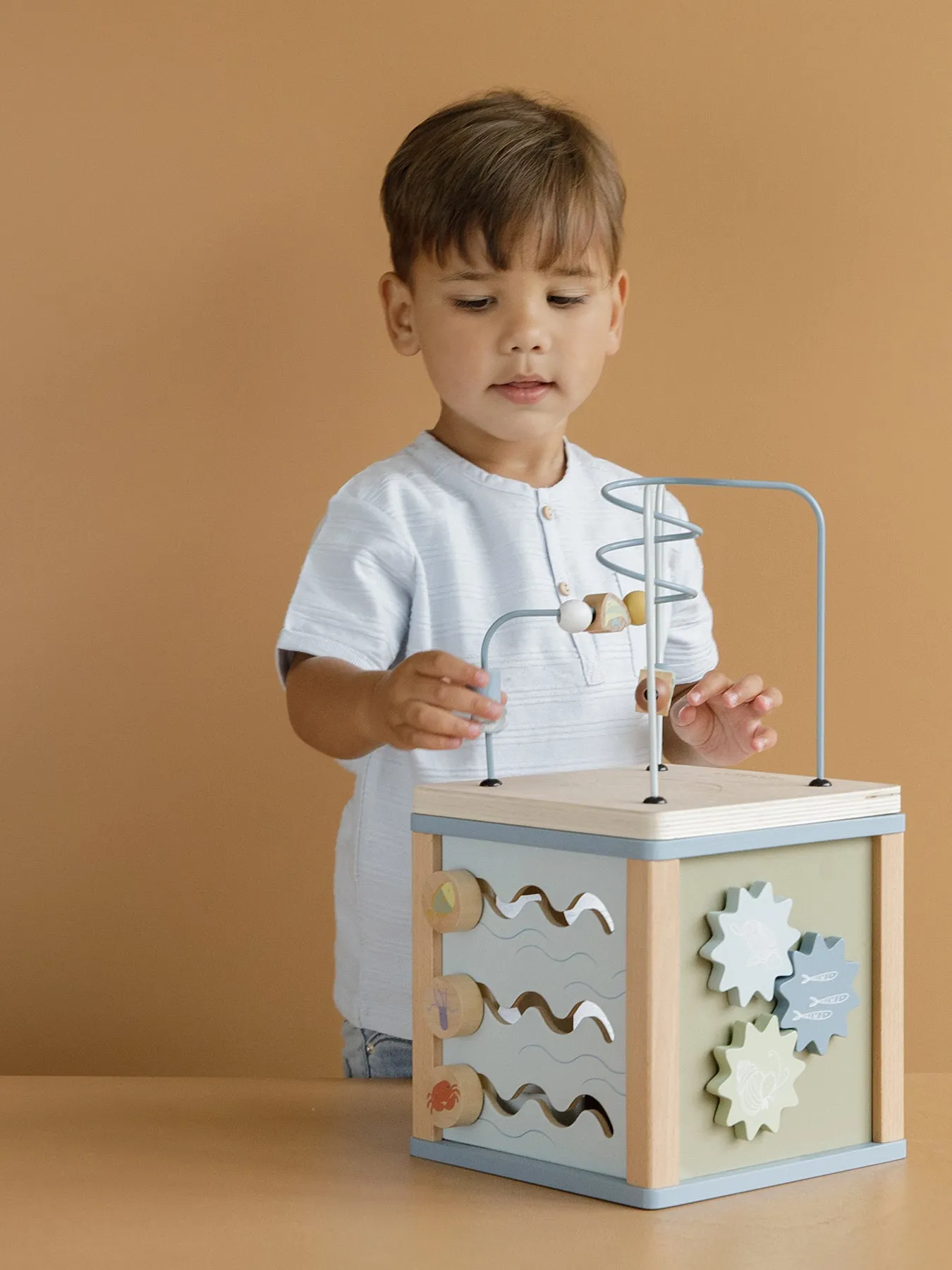 Little Dutch Activity Cube - Ocean