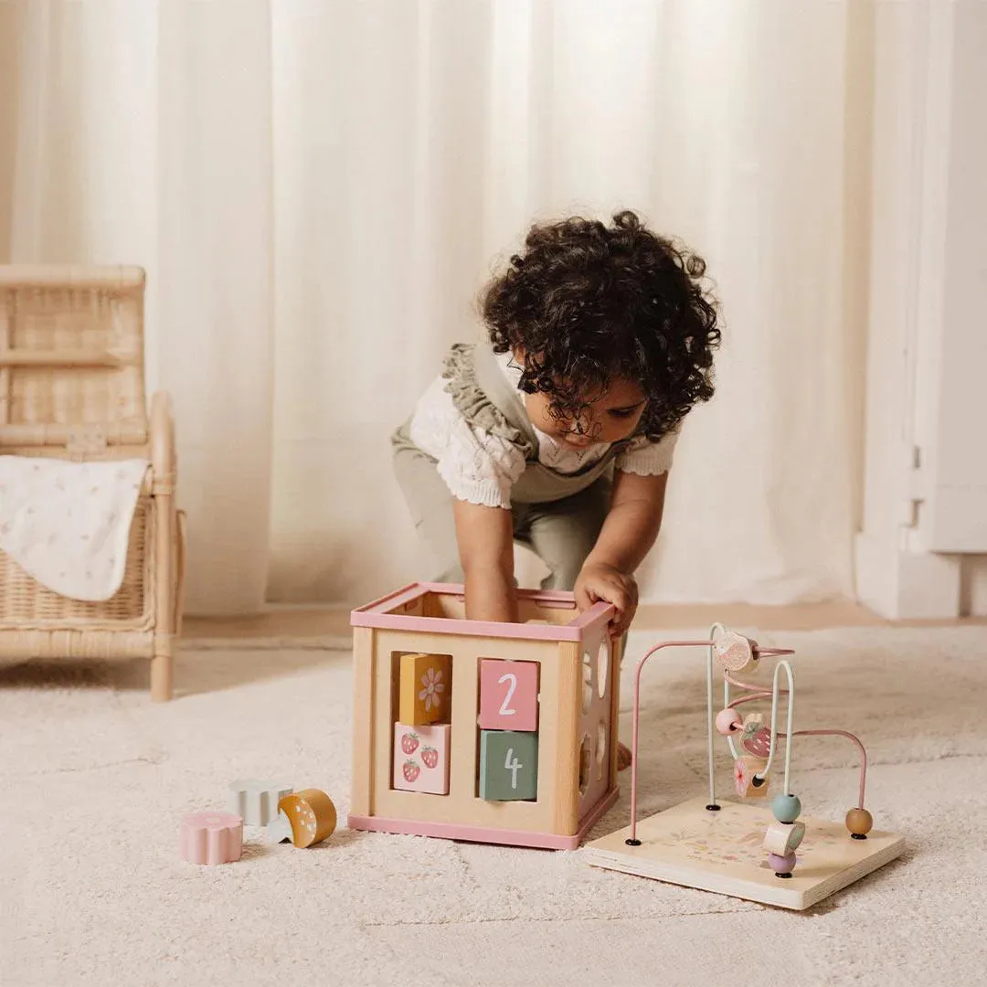 Little Dutch Wooden Activity Cube - Fairy Garden
