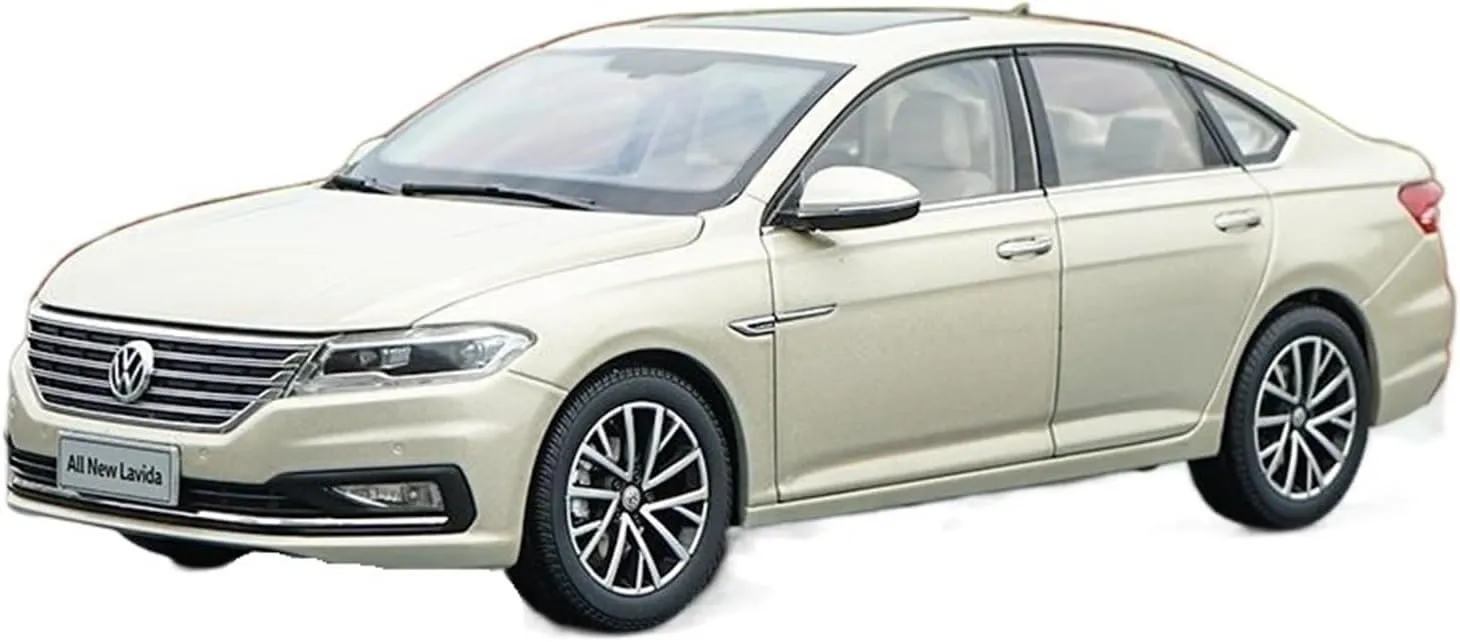 Living Room Display Cabinet Collection Gift Festive Deluxe Gift (Color : B) Alloy Resin Car Vehicle Model 1 18 Fit for Volkswagen All New stiffen solo candlelight naval mingle amenable Lavida 2018 Die-cast Alloy Car Model 