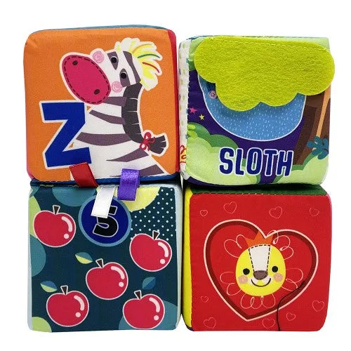 Lucky Baby 4pcs Soft Block Set