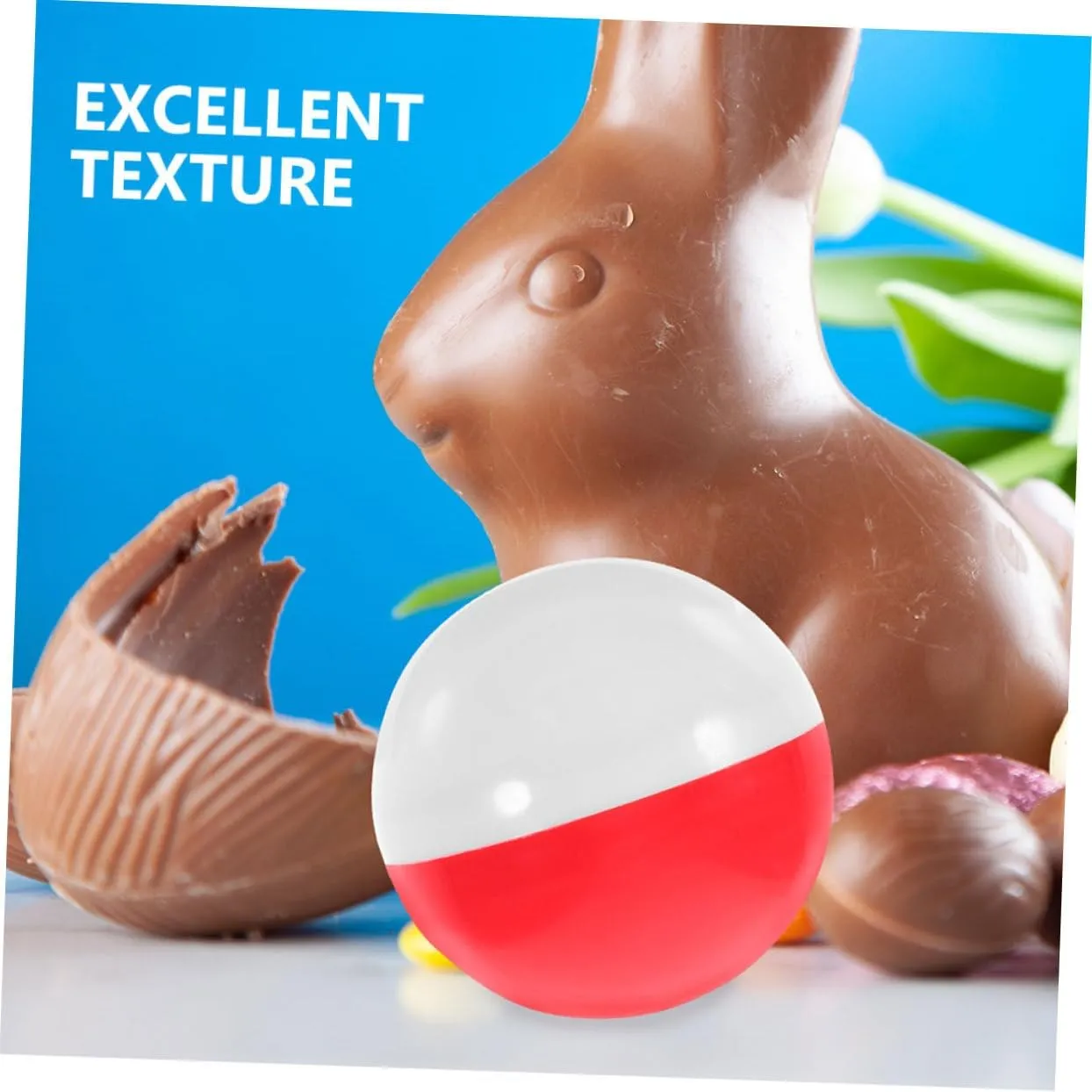 Machine Fillable Round and Easter modicum gunpowder equal pliant isolation vision for Prizes Candy Storage and Party Favors Safe Lightweight Smooth for Fun Celebrations VICASKY 125pcs Vending 