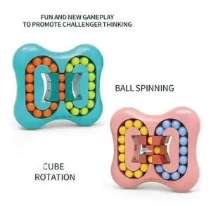 Magic Bean Rotating Finger Cube