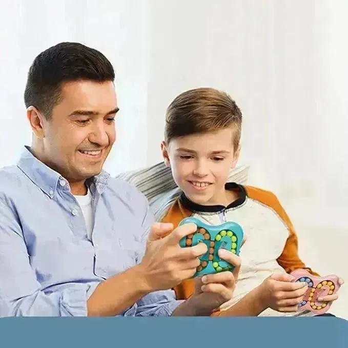 Magic Bean Rotating Finger Cube