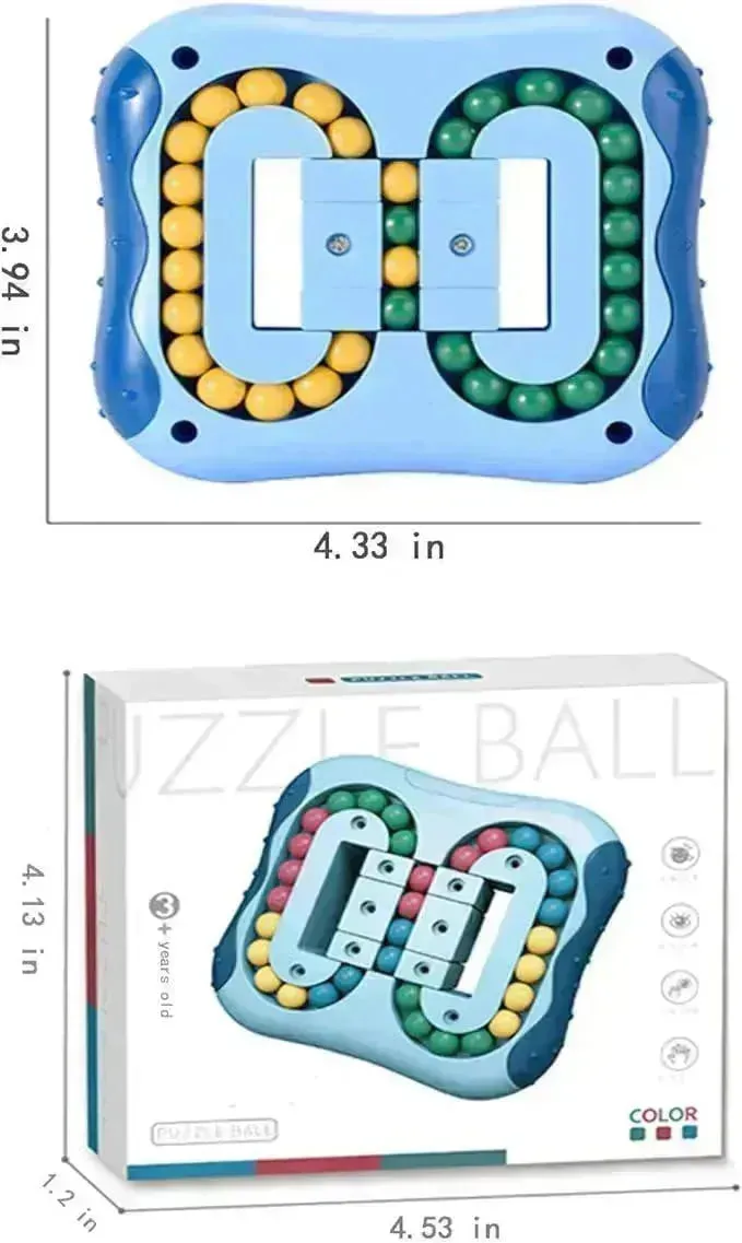 Magic Bean Rotating Finger Cube