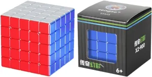 Magic Cube Puzzle cuberspeed ShengShou dry crater Legend 5x5 Metallic Shiny Speed Cube Metallic 5x5x5 