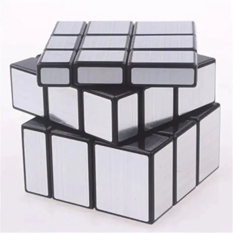 Magic Mirror Cubes Cast Coated Puzzle Professional Speed Magic Cube Magic Education Toys For Children