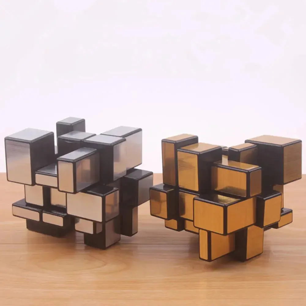 Magic Mirror Cubes Cast Coated Puzzle Professional Speed Magic Cube Magic Education Toys For Children