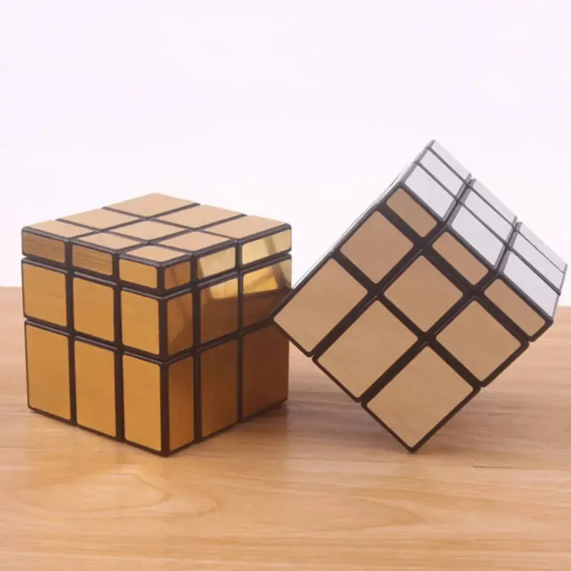 Magic Mirror Cubes Cast Coated Puzzle Professional Speed Magic Cube Magic Education Toys For Children