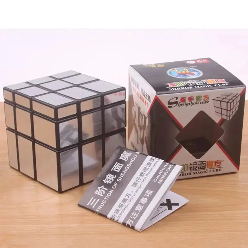 Magic Mirror Cubes Cast Coated Puzzle Professional Speed Magic Cube Magic Education Toys For Children