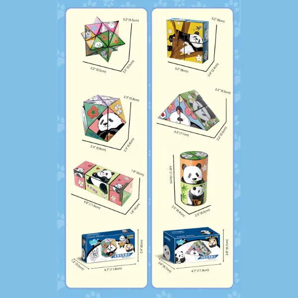 Magical Folding Cube Children's Toy