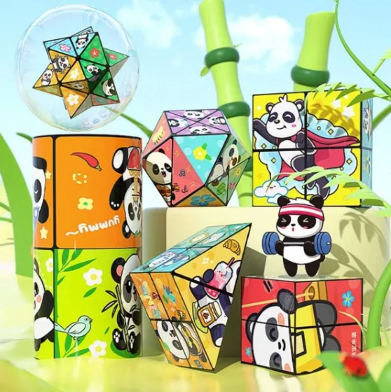 Magical Folding Cube Children's Toy