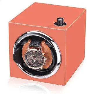 Mechanical Clock Rotating Self-Winding Case Watch Box with Automatic Winding U Mechanical Watch Shaker Watch server polyphony overgrow Winder Silent Motor Display Watch Storage 