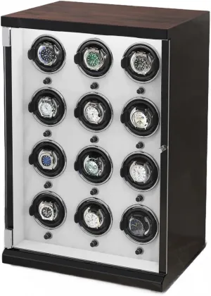 Men's and Women's Watches Storage boulder Display Box Automatic Watch Winder Box for 1/2/4/6/9/12/16 Watches 5 Rotation Modes for 