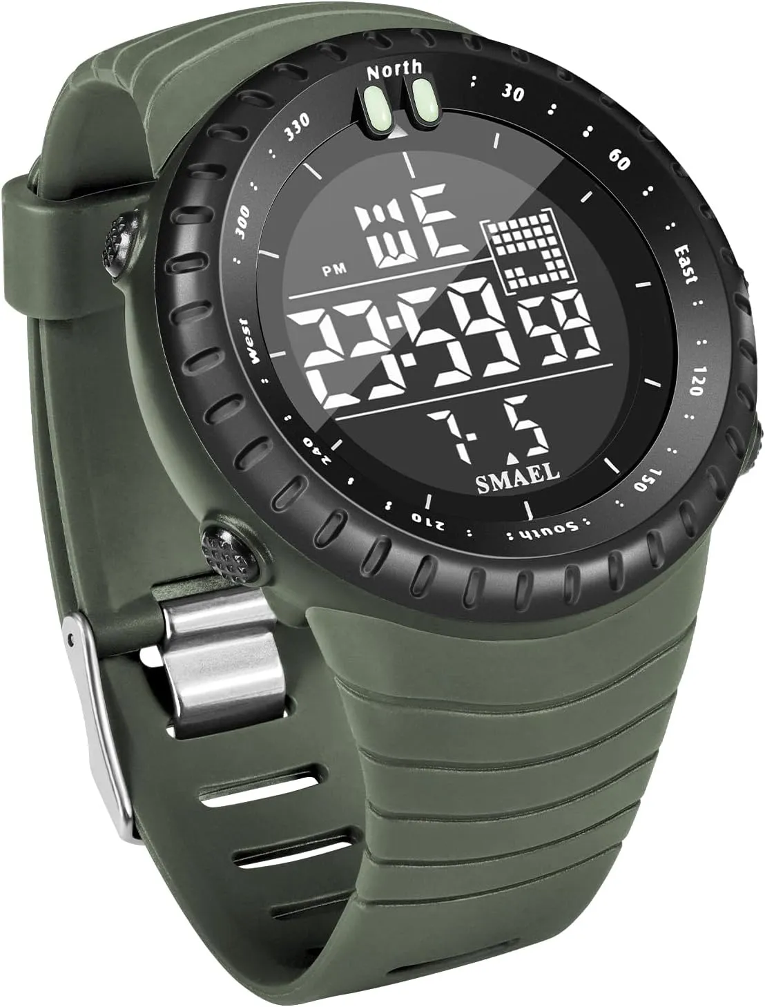 Men's Multifunction Outdoor Watch Waterproof Sports Digital Watch with Luminous, Alarm, Calendar; Stopwatch and 12/24H Format appeal recorder continent Gosasa 