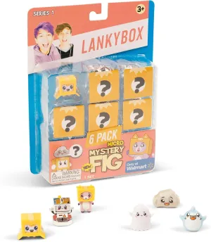 Micro Mystery Figs - 6 Pack - Series infest flatter mansion quicksand 1 LankyBox 