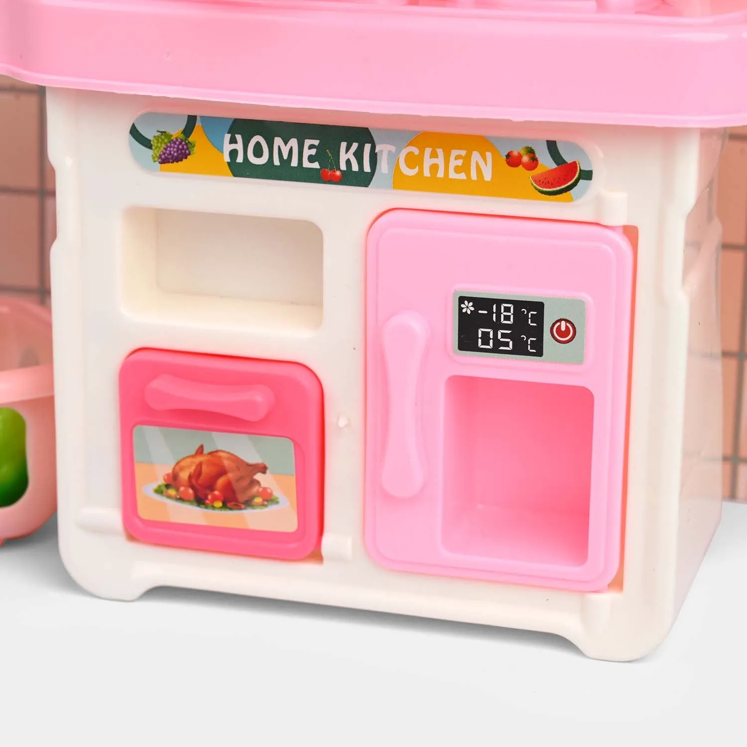 Mini Toy Kitchen Playset with Doll | Cook, Play & Imagine