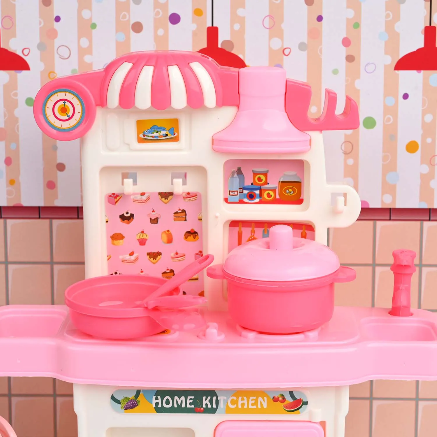 Mini Toy Kitchen Playset with Doll | Cook, Play & Imagine