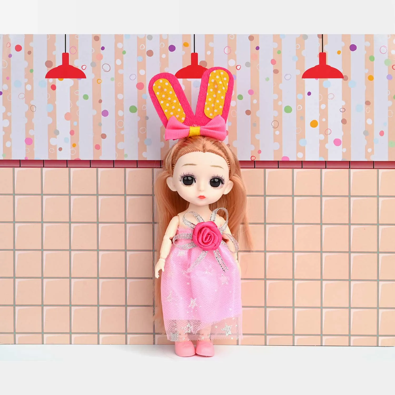Mini Toy Kitchen Playset with Doll | Cook, Play & Imagine
