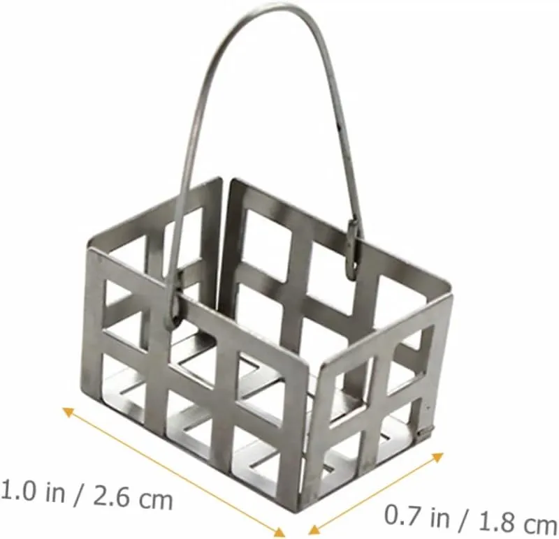 Miniature Metal Basket for Dollhouse Decor Realistic Landscape Vegetable Fruit Basket for Projects and Room Decoration hill gaseous lintel equality cellist UPKOCH 5pcs 