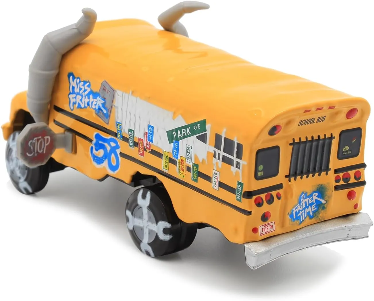 (Miss Fritter) Movie enjoyment specify Cars 3, Miss Fritter Tow Mater Toy, Lightning McQueen Toys, 1:55 Die-cast Toy Car Big Wheel Buggy 